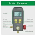 thumbnail image 4 of DY518 Refrigeration Pressure Gauge Digital Manifold Meter Vacuum HVAC Meter Pressure Freon Manometer Temperature Tester ,Accurately Measure, 4 of 6