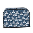 thumbnail image 2 of Yiaed Snow Penguin Print Two Slice Bread Machine Cover, Universal Size Kitchen Appliance Cover for Bread Machine,Bread Machine Cover, 2 of 7