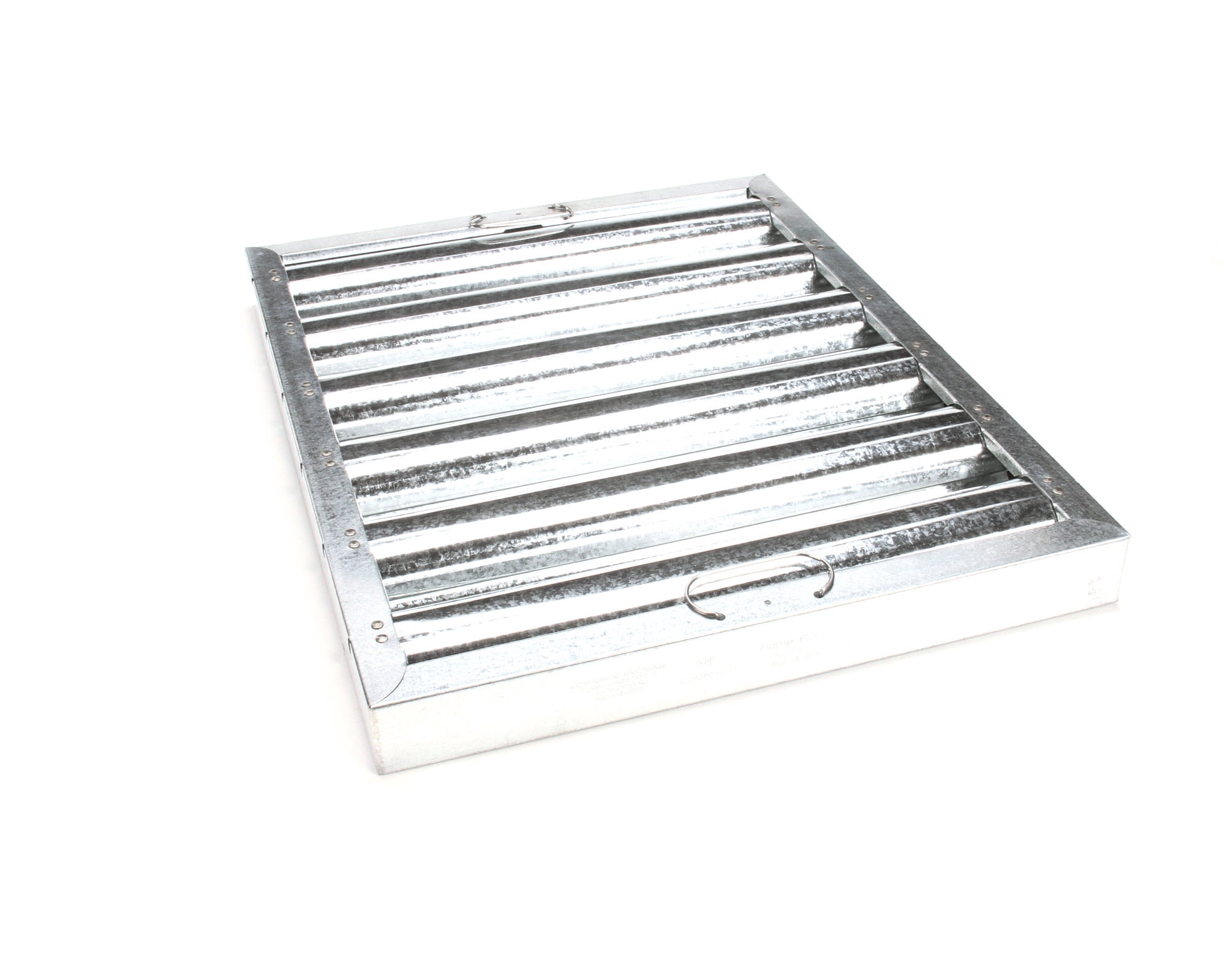 Component Hardware FG51-1620 Typ 6 Galvanized Grease Filter, 16" Width, 20" Length