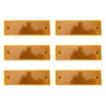 thumbnail image 1 of Shisuyan Bandes Réfléchissantes Auto Réflecteurs à Coller 6 Pcs 5.7X1.8X0.2In, 1 of 8