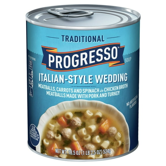 2 Pack - Progresso Traditional Soup Italian-Style Wedding 18.5 oz Package May Vary