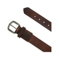 thumbnail image 2 of Boston Leather  Aged Bark Leather Hidden Stretch Belt (Men's Big & Tall), 2 of 3