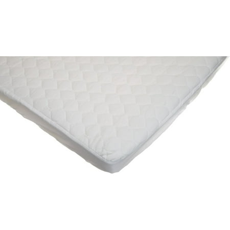 American Baby Company Waterproof Cotton Fitted Quilted Mini Crib Mattress Pad