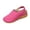 Pink, variant on Qingpeng Womens Hollow Perforated Slingback Wedge Closed Toe Back Strap Clog Sandals Soft Insole Casual Summer Outdoor Footwear