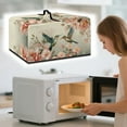 thumbnail image 3 of FOR U DESIGNS Hummingbird Peony Print Microwave Oven Dust Cover Dustproof Small Appliance Covers All-Season Microwave Oven Grill Covers Protector Home Decoration Accessories-L, 3 of 8