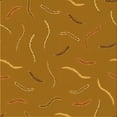 thumbnail image 1 of Ahgly Company Machine Washable Indoor Square Transitional Mahogany Brown Area Rugs, 8' Square, 1 of 7