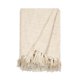 thumbnail image 2 of Comfort Canopy - Manta Natural de Tejido de Cesta Ultra Suave con Bordes con Flecos, 2 of 5