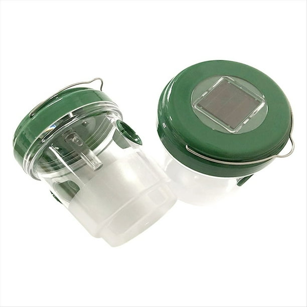 Trampas para Abejas Carpinteras para Exteriores, Trampas para Avispas para Colgar Al Aire Libre, Trampas para Abejas, Atrapamoscas para Abejas, Jardín Exterior, Verde