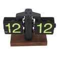 thumbnail image 1 of Retro Vintage Flip Clock Smooth , Large Numbers Suitable for Living Room Study Office, Battery Powered Internal Gear Operated Clock, 1 of 7