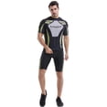 thumbnail image 3 of Jerseys de ciclismo Traje de ciclismo de manga corta para hombre acolchado conjunto de traje deportivo corto conjunto de tela de ciclismo transpirable Lixada Jerseys de ciclismo, 3 of 7