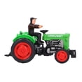thumbnail image 4 of Kids Farm Vehicle Toys, Develop Communication Skill Plastic Highly Simulation Farm Tractor Toy  For Home Play Green, 4 of 8
