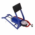 thumbnail image 3 of Floor Pump, Step On Inflatable Foot Pump Blue Effortless Iron with Pressure Gauge for Motorcycle, 3 of 7