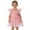 Pink, variant on Shadoumai 2T Dresses for Toddler Girls Delicate Baby Girls Dress With Overlay And Netting Bodice Elegant Romper For