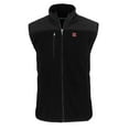 thumbnail image 2 of Men's Cutter & Buck  Black Rutgers Scarlet Knights Big & Tall Cascade Eco Sherpa Fleece Full-Zip Vest, 2 of 3