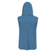 thumbnail image 5 of DDAPJ pyju Mens UPF 50+ Sun Protection Tank Tops with Mask 2025 Summer Sleeveless Hooded Shirt Cooling Ice Silk Hiking Fishing Shirts Rebajas Flash Blue XL, 5 of 9