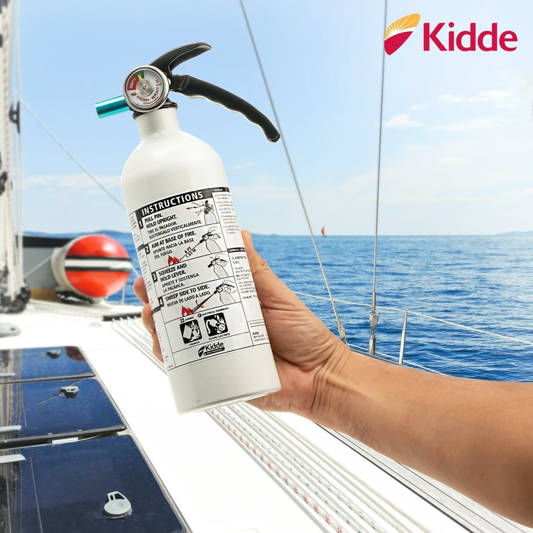 Kidde 5-B:C 3-lb Disposable Marine Fire Extinguisher Kidde 5-B:C 3-lb Disposable Marine Fire Extinguisher
