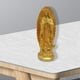 thumbnail image 4 of Estatua de la Virgen María católica Figura de la Santísima Madre Adorno religioso Hecho a mano oro, 4 of 7