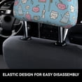thumbnail image 6 of Headrest Covers for Cars Accessories Interior for Women Men 2Pcs - Funny Cute Teeth Head Rest Cover for Car Decorations, Car Headrest Cover for Car Decor Interior, 6 of 8