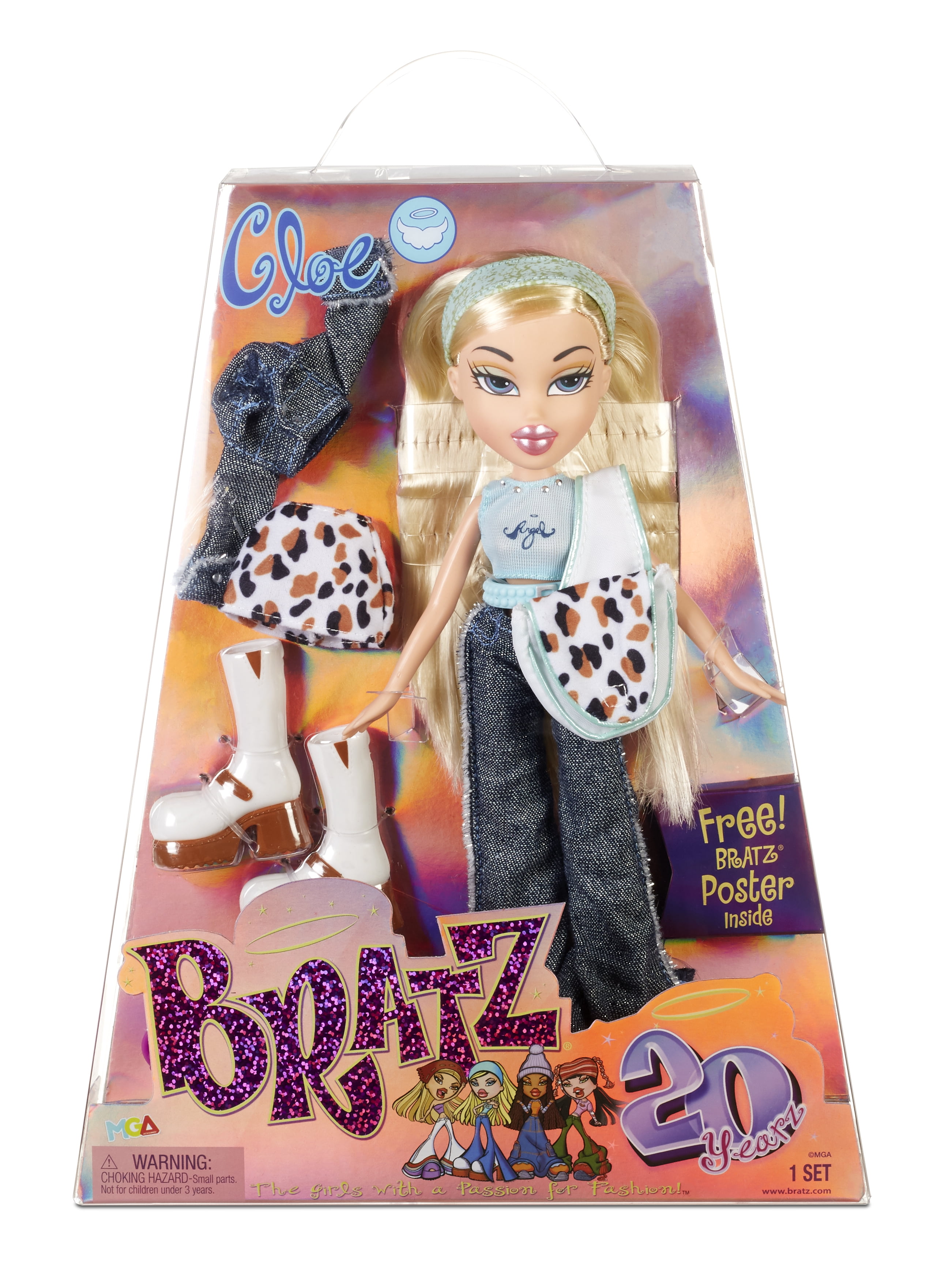 Bratz Girlz Doll Shoes ~RETIRED LIGHT SKIN TONE LEAF DESIGN  