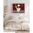 thumbnail image 3 of Fat Chef Wall Art for Living Room,Canvas Picture Wall Decor for Bathroom Bedroom,Red Gourmet Kitchen Red Black Buffalo Plaid Painting Artwork for Office Kitchen Hallway Dining Room Home Decor 24"x32", 3 of 8