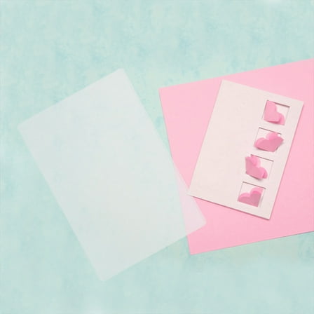 Masteelf Clear Acrylic Pad Die Cutting Machine Pad Diy Scrapbooking Embossing Plate Die-Cut Machine Cutting Plate Embossing Machine Accessory