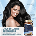 thumbnail image 6 of Totaria 18-in-1 Collagen Pro - Multi Collagen Peptides Type I II III V X for Skin, Hair, Nails & Joint Support, 120 Capsules, 6 of 10