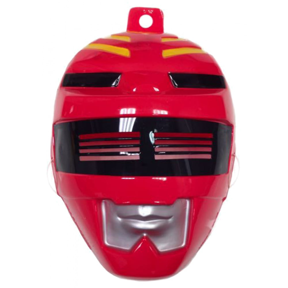 Red Power Ranger Mask Child Costume Mask