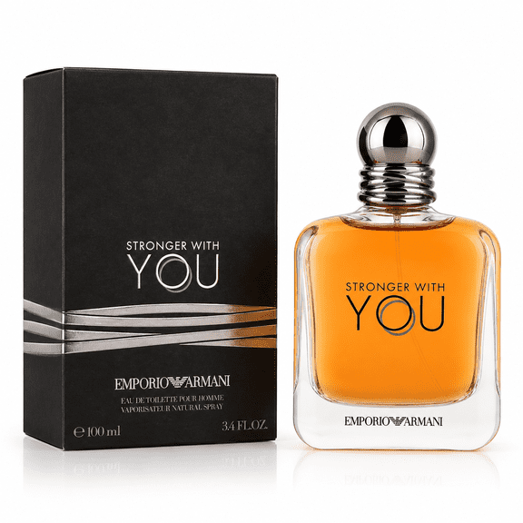 Stronger With You by Emporio Armani Eau De Toilette EDT Spray 3.4 Oz for Men