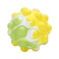 thumbnail image 2 of Pelota antiestrés de silicona 3D, juguete sensorial para niños y adultos. Alivia el estrés y la ansiedad en personas con autismo (azul y verde)., 2 of 5