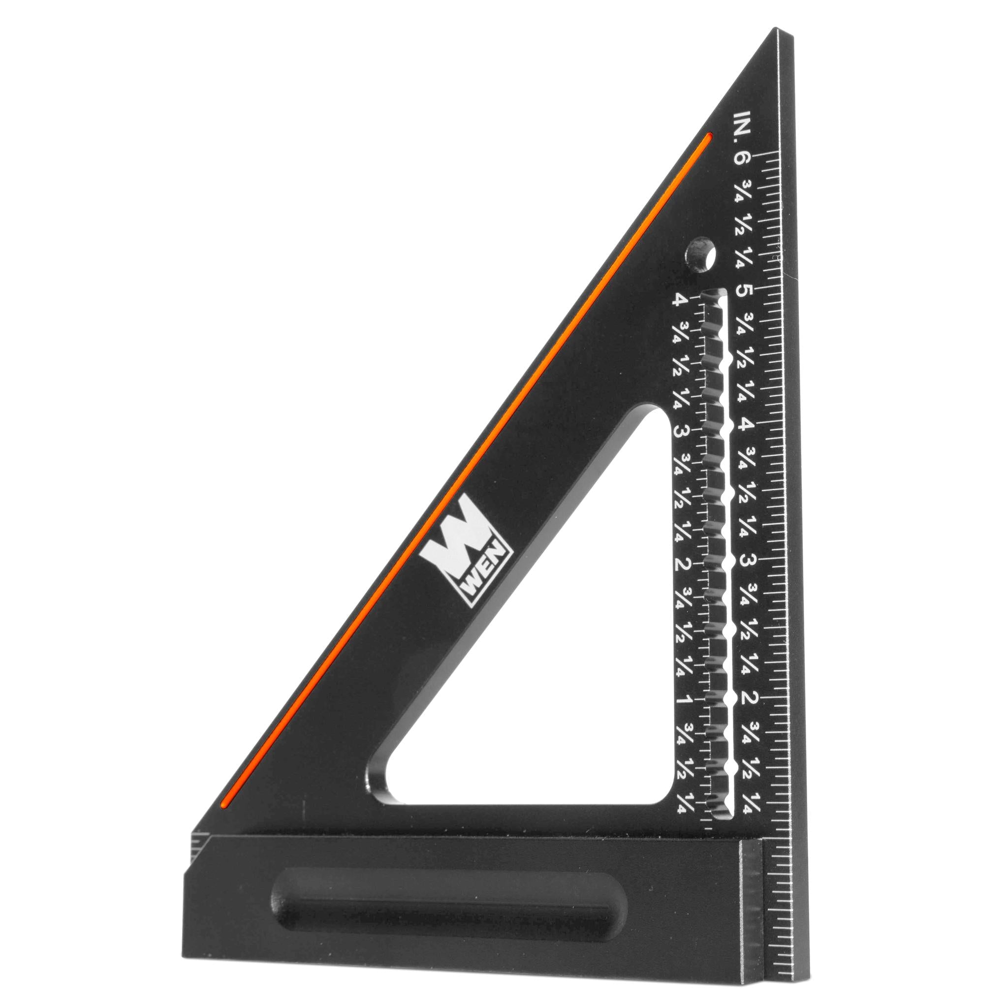 WEN 6-Inch Right Angle Heavy-Duty Precision Imperial Carpenter's Square and Layout Tool (ME006L)