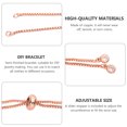 thumbnail image 3 of CIMAXIC 5 Pcs Bracelets Réglables DIY Chaîne à Main Semi-Finie pour Maison, 4.72"X0.28"X0.05 Pouces, 3 of 4