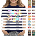 thumbnail image 4 of EnJoCho First Day of School Shirt Boys Girls Back-to-School Colorful Letter T-Shirts Third Grade Teacher Graphic Print Cotton Casual Tee First Day Graphic T-Shirt Toddler, 4 of 6