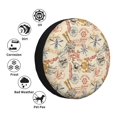thumbnail image 4 of Naloa Vintage Nautical PVC Leather Spare Tire Wheel Cover for Car Truck SUV Camper Trailer Universal Fit many size17 inch, 4 of 6
