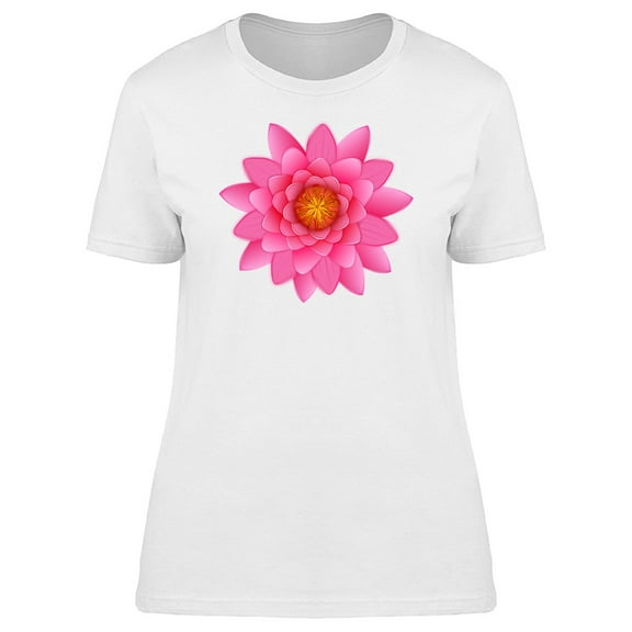 Blossoming Pink Japanese Flower Tee Women's -Image by Shutterstock