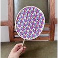 thumbnail image 1 of Woven Fans: Handmade Hand Weaving Handheld Hand Fans Farmhouse Wall Decor For Indoor Outdoor Summer Cooling Supplies Wedding Party Favors, 1 of 3