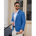 thumbnail image 3 of COOFANDY Casual Suit Jacket for Men Slim Fit Sports Jackets Lightweight Formal Business Blazer with Pocket, 3 of 6