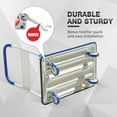thumbnail image 5 of Push Cart Dolly by Wellmax, Moving Platform Hand Truck, Foldable for Easy Storage and 360 Degree Swivel Wheels with 330lb Weight Capacity, Blue Color, 5 of 8