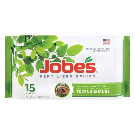 Jobes 1000 Tree & Shrub Fertilizer Spikes 16-4-4 5 Pack