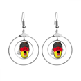 thumbnail image 1 of Pendientes de aro de joyería Unbranded La bandera de Alemania, 1 of 3