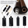 thumbnail image 2 of CSChome Aluminum Cue Extension Aluminum Billiards Pool Cue Extension Heavy Duty Snooker Pool Cue Middle Shaft Extender Adapter Handle Billiards Accessories, 2 of 7
