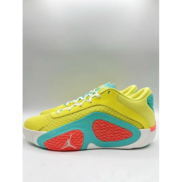 N I-K-E Men's Jo r-dan Tatum 2 Sizes 11.5-14 Blue/Yellow /Pink |FJ6457-700|