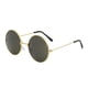thumbnail image 2 of Gafas de sol redondas de metal retro Tendencia de moda Gafas de sol redondas para hombres y mujeres Opción de equipo de viaje Gafas, 2 of 6