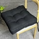 thumbnail image 5 of Inteprter Almohadilla para glúteos: cojín cómodo y elegante para cualquier asiento, tamaño adecuado para la mayoría de los asientos, buenos Decoración del hogar negro 40*40*10cm, 5 of 6