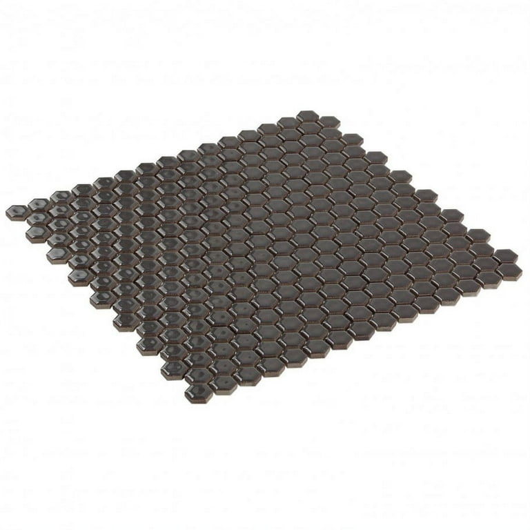Honeycomb Hex Pavement Ceramic Polished Mosaic Tile