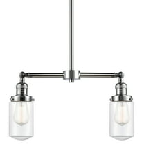 Innovations Lighting 209 Dover Dover 2 Light 21" Wide Chandelier / Semi-Flush Ceiling