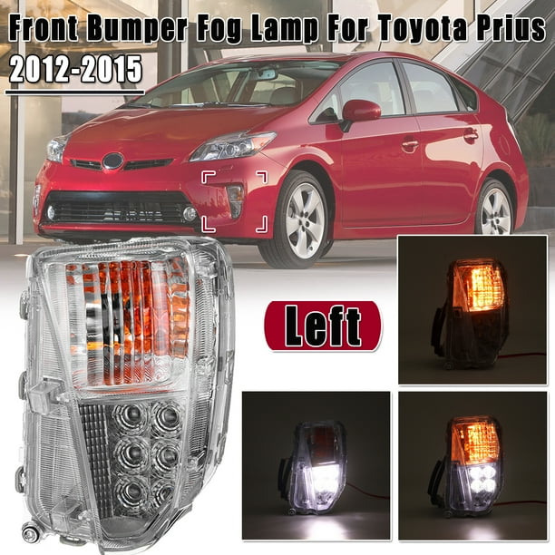 1 Pcs Front Left/ Right Bumper Driving Fog Lights Lamps For Toyota