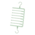thumbnail image 2 of Percha para pantalones vaqueros, antideslizante, multiusos, ahorra espacio Verde 6 capas, 2 of 9