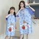 thumbnail image 4 of Camisón Kawaii de Anime MyMelody Kuromi Cinnamoroll, Vestido de manga corta de algodón de verano, pijamas de dibujos animados de Sanrios, ropa para el hogar, 4 of 4