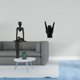 thumbnail image 2 of Figura de pensador abstracto,Figura de pensador abstracto de resina,estatua,escultura,Estatua del gesto de la roca,Estatuas y figuras de dedos con gestos de música rock,Esculturas de resina, 2 of 8