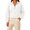 White, variant on Qiopertar Womens Crop Tops Half Zip Sweatshirt Long Sleeve Stand Collar Casual Loose Pullover Kangaroo Pocket Fall Winter Workout Top Army Green L